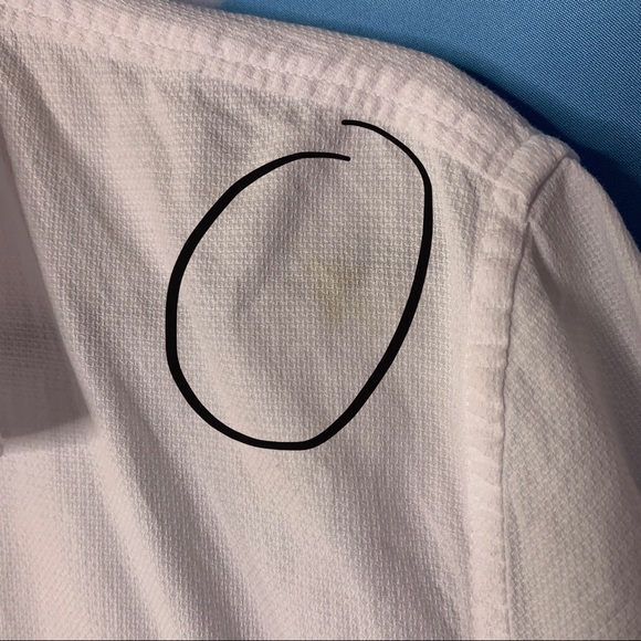 Structure- White Slim Fit Button Up Shirt size L - Picture 5 of 9